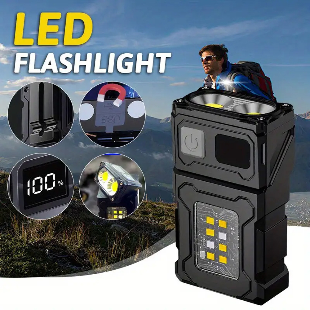 Mini Electronics Gadgets - LED Mini Light USB Rechargeable Portable