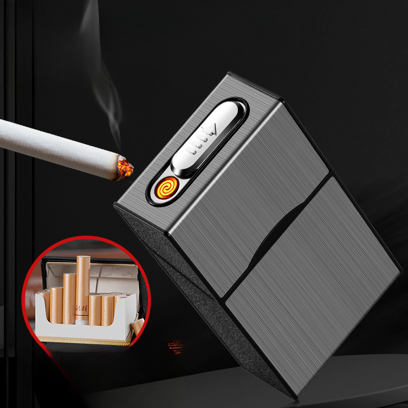 Electronics Gadgets For Men - 2 In 1 20 Cigarette Case