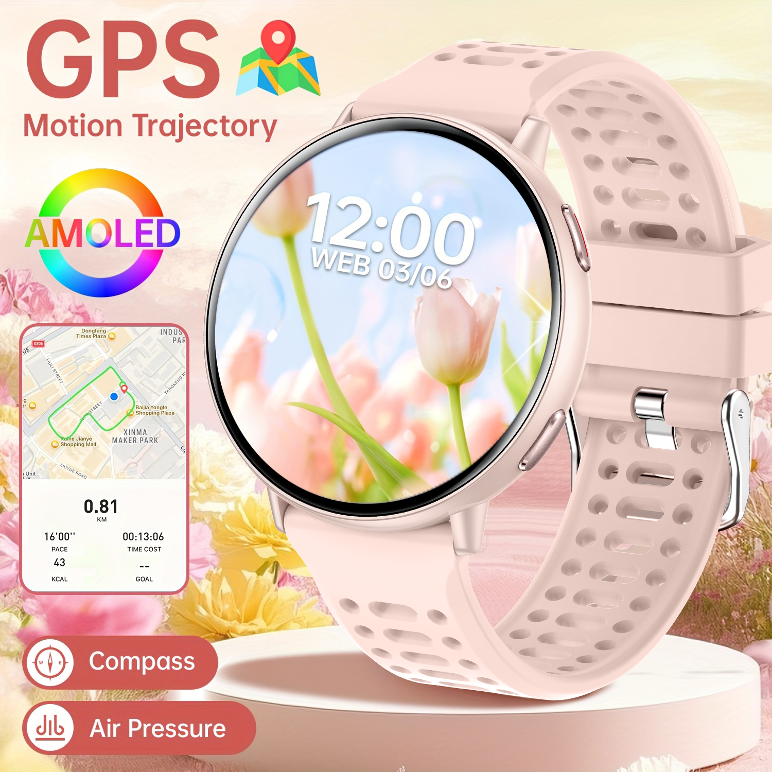 Electronics Gadgets For Men - New hot GPS smartwatch 1.43 AMOLED