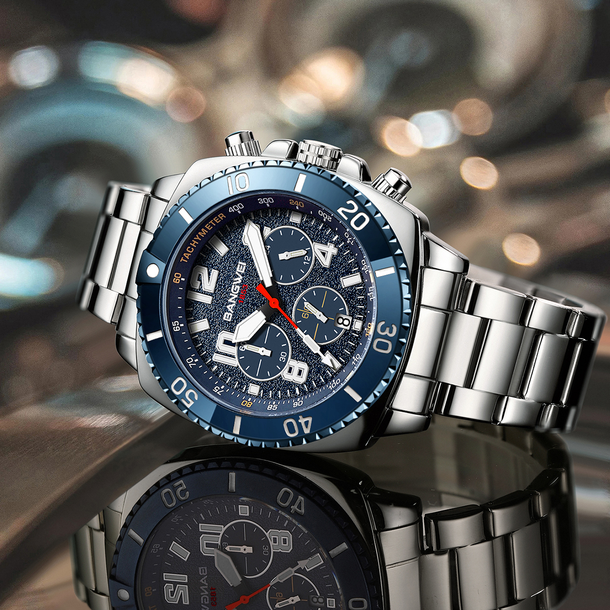 BANGWEI Luxury Quartz Men Watc - Electronics Gadgets For Men review and price