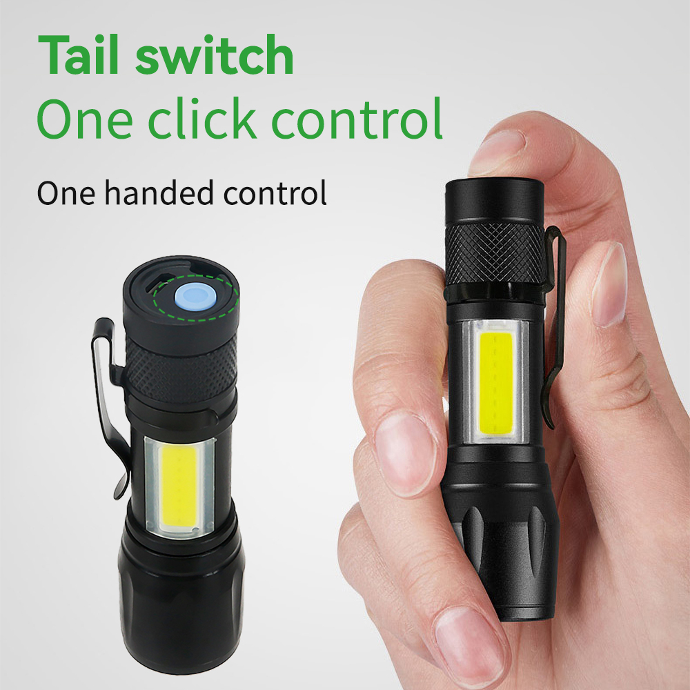 Mini LED Flashlight COB+XPE Po - Mini Electronics Gadgets review and price