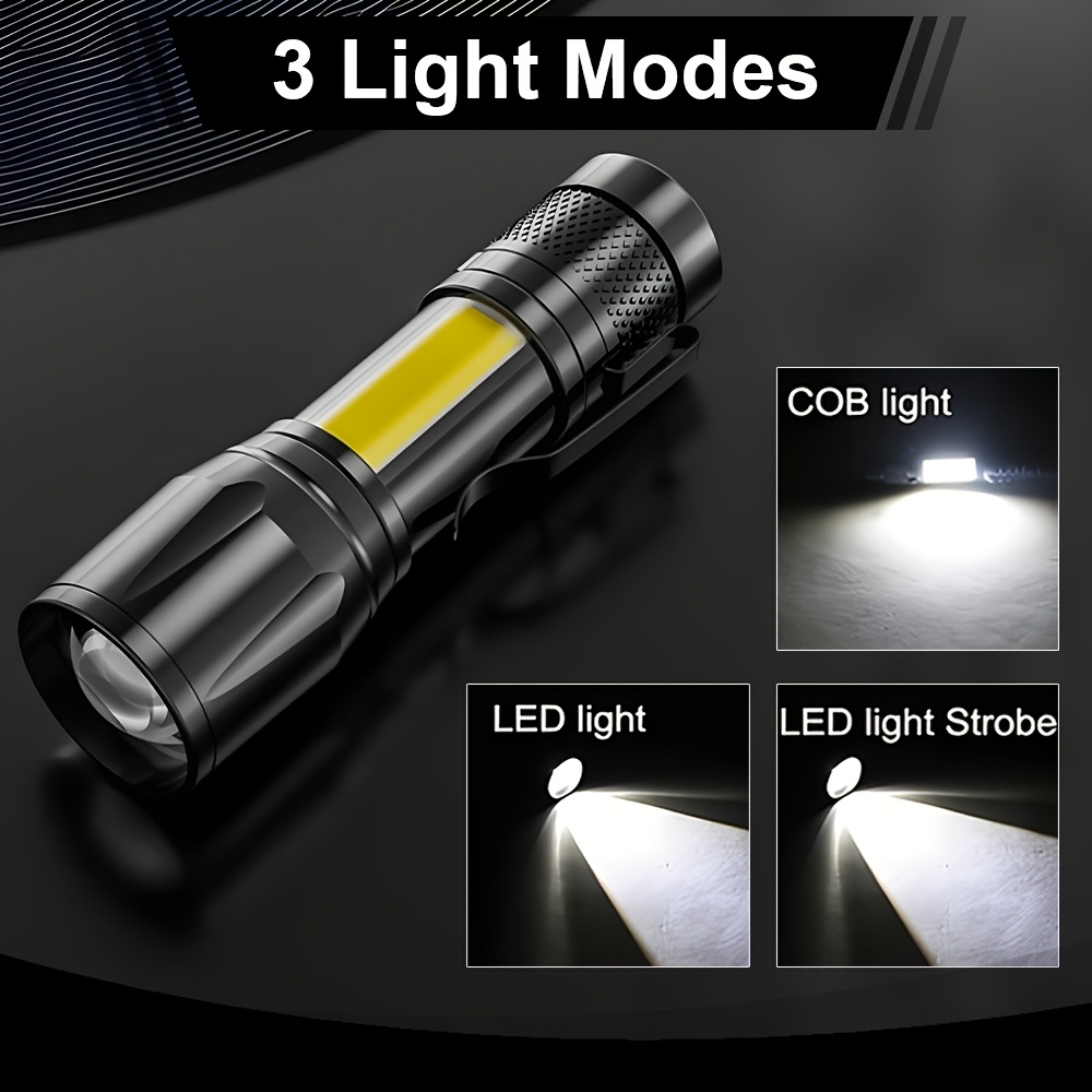 Mini LED Flashlight COB+XPE Po - Mini Electronics Gadgets review and price