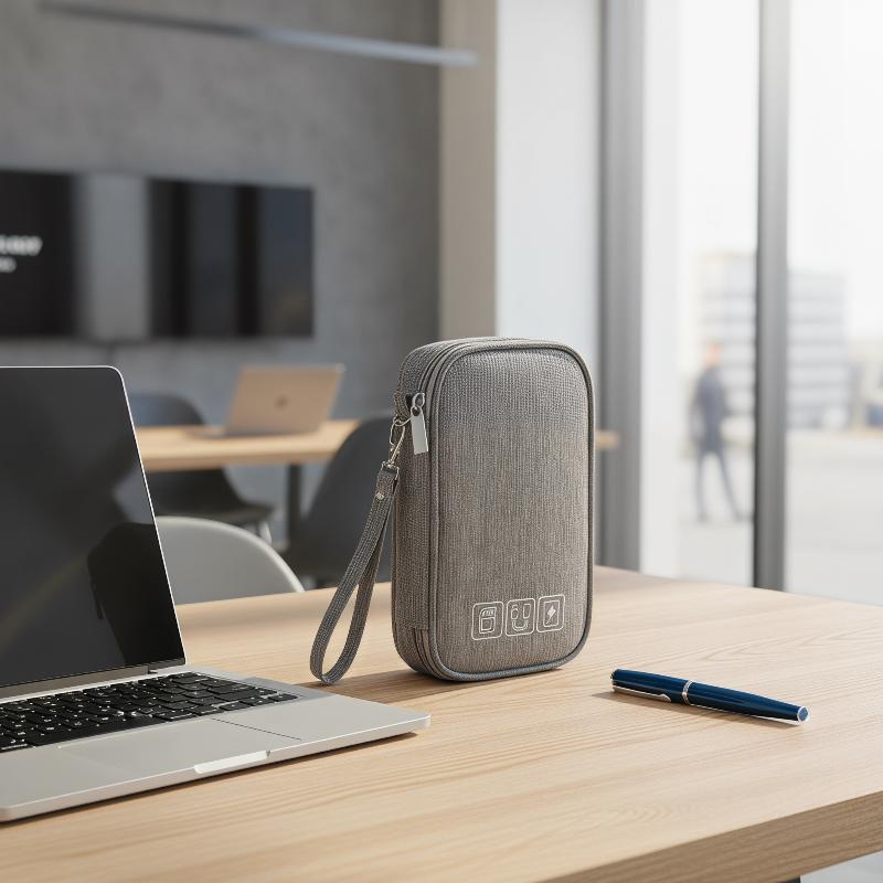 Double Layer Cable Storage Bag - Electronics And Gadgets With A review and price