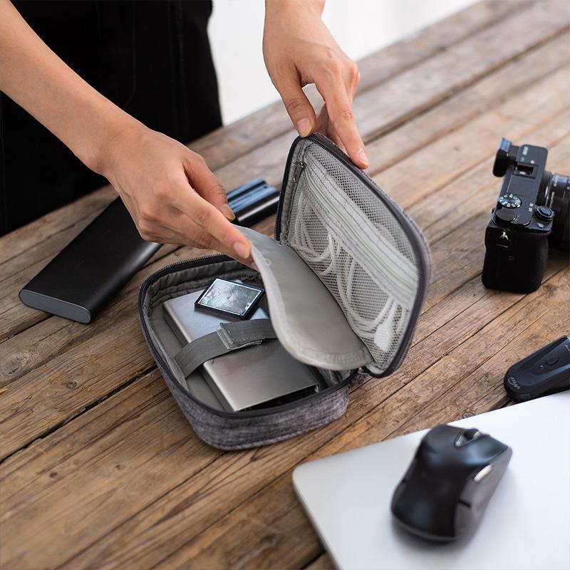 Double Layer Cable Storage Bag - Electronics And Gadgets With A review and price