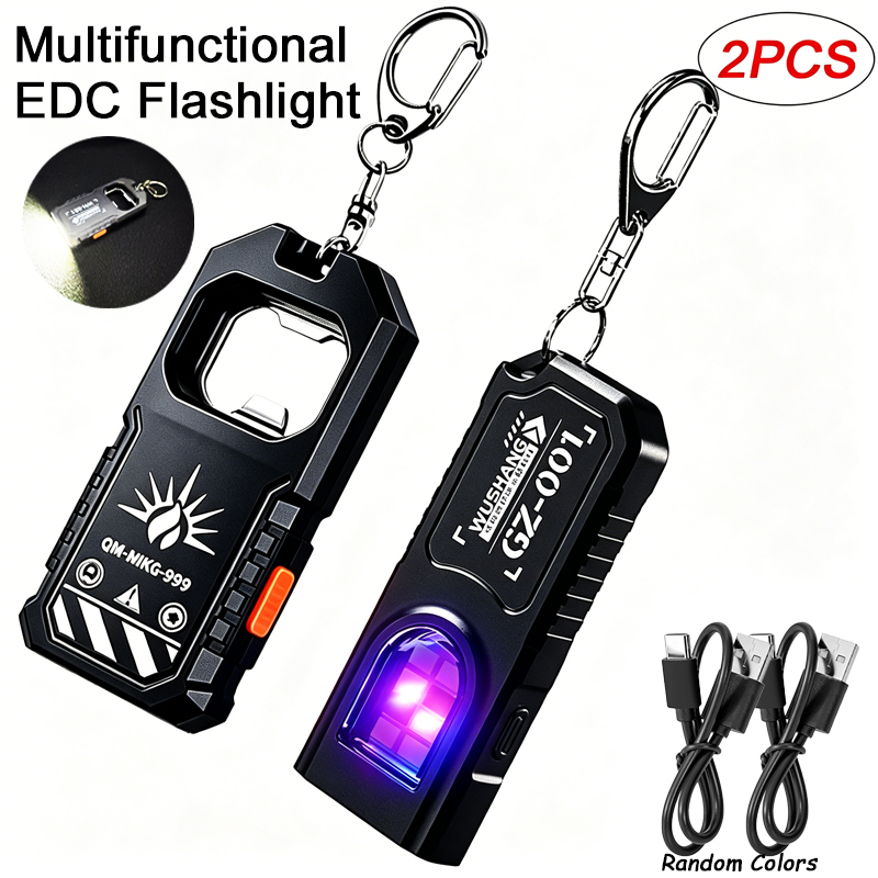 2Pcs Portable LED COB Keychain - Mini Electronics Gadgets review and price