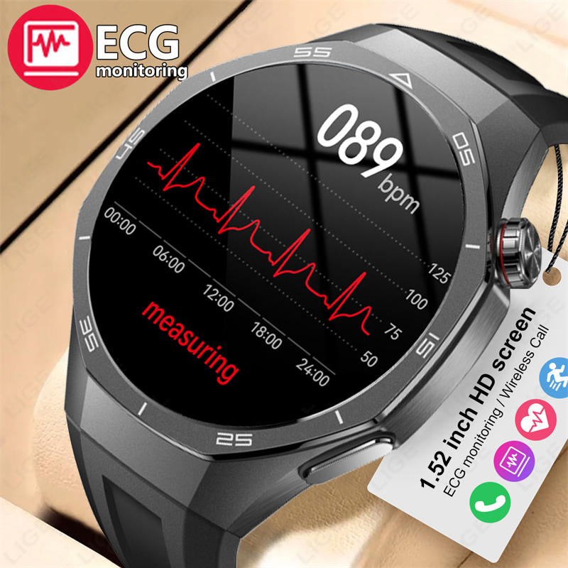 LIGE New ECG Monitor Watch Hea - Electronics Gadgets For Men review and price