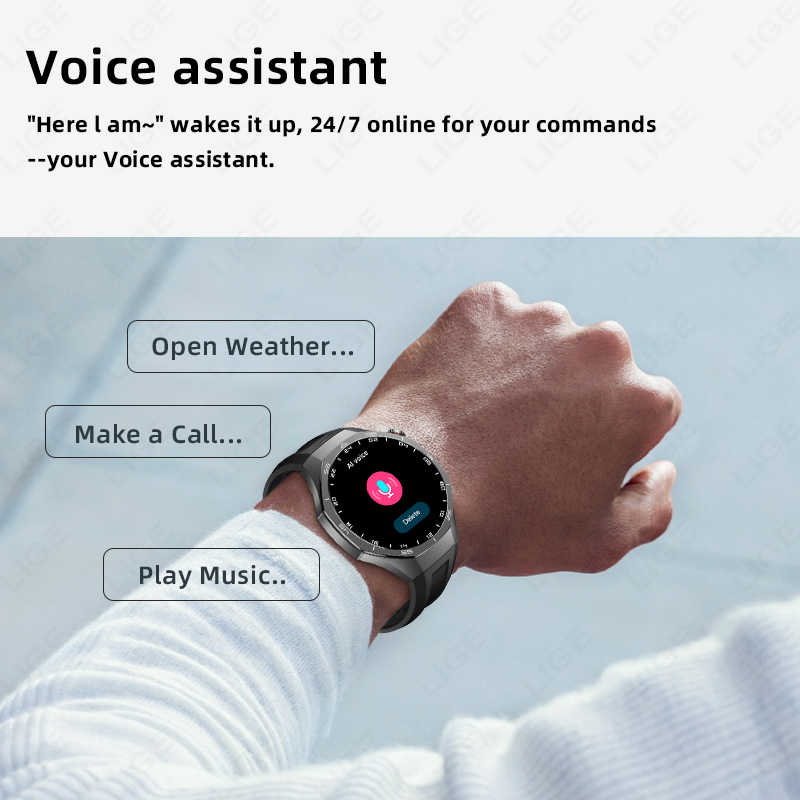 LIGE New ECG Monitor Watch Hea - Electronics Gadgets For Men review and price
