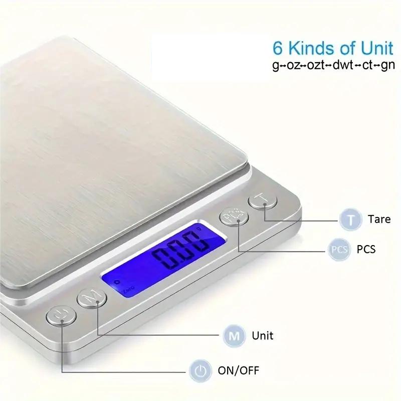 1pc Digital Kitchen Scale Mini - Electronics And Gadgets With A review and price