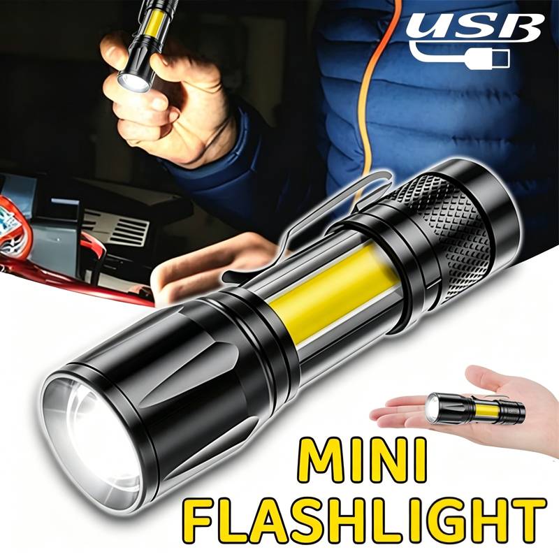 Mini LED Flashlight COB Floodl - Mini Electronics Gadgets review and price