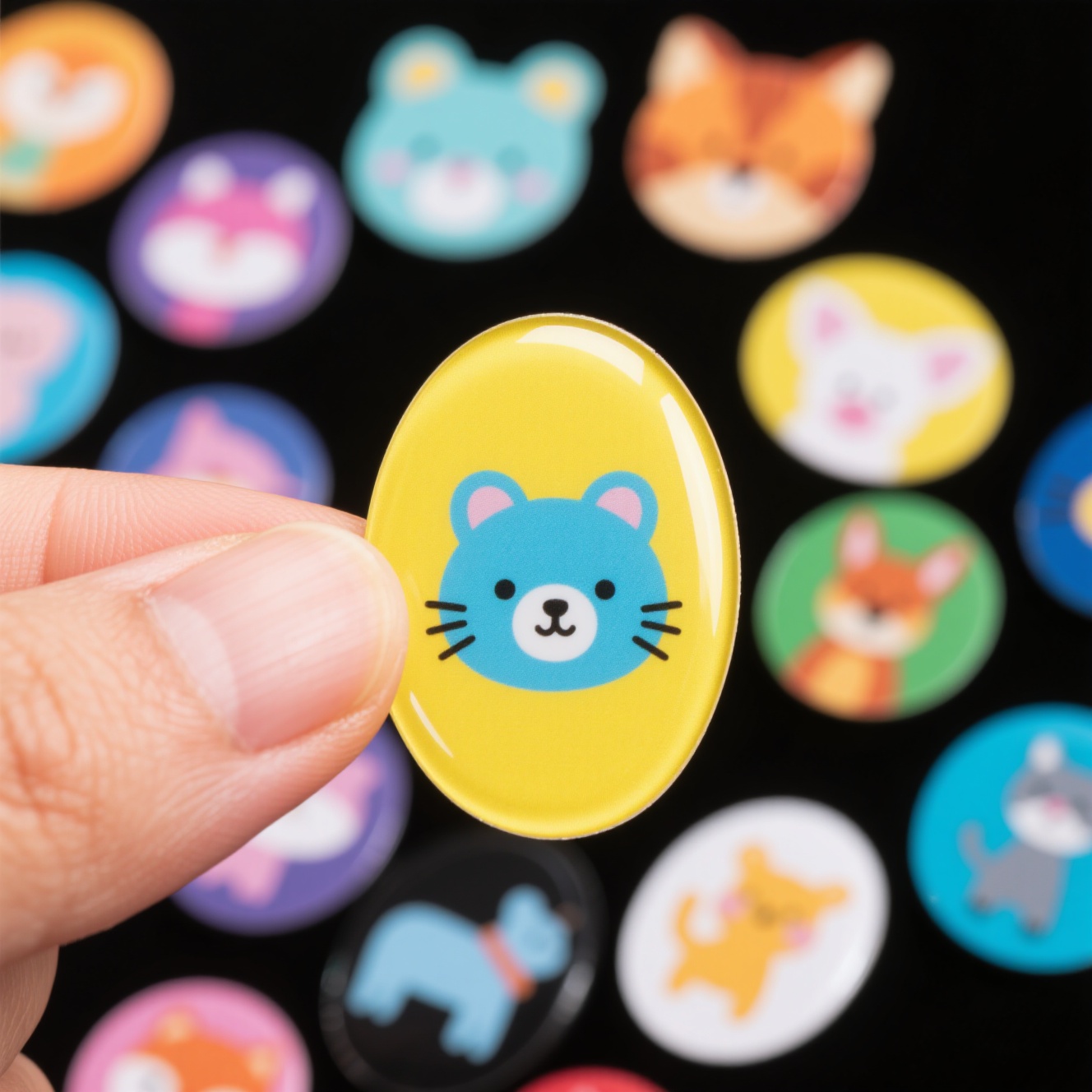 Wholesale Epoxy Dome Sticker F - Electronics And Gadgets With A review and price