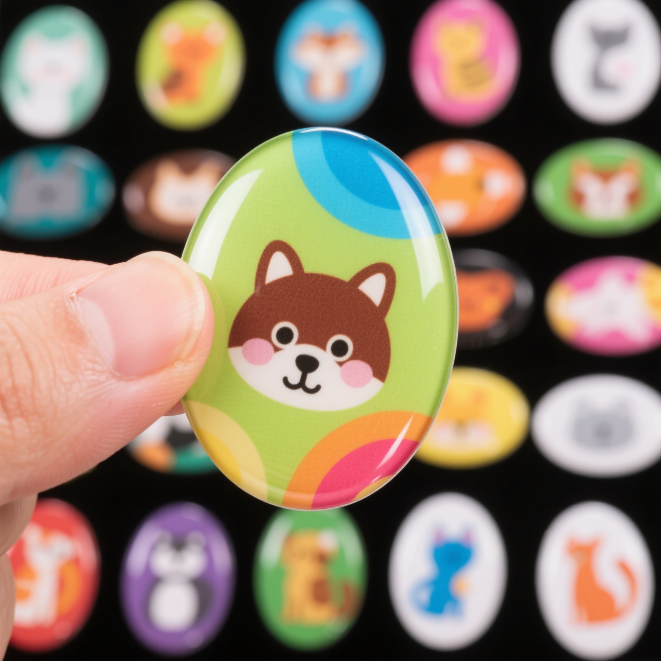 Wholesale Epoxy Dome Sticker F - Electronics And Gadgets With A review and price