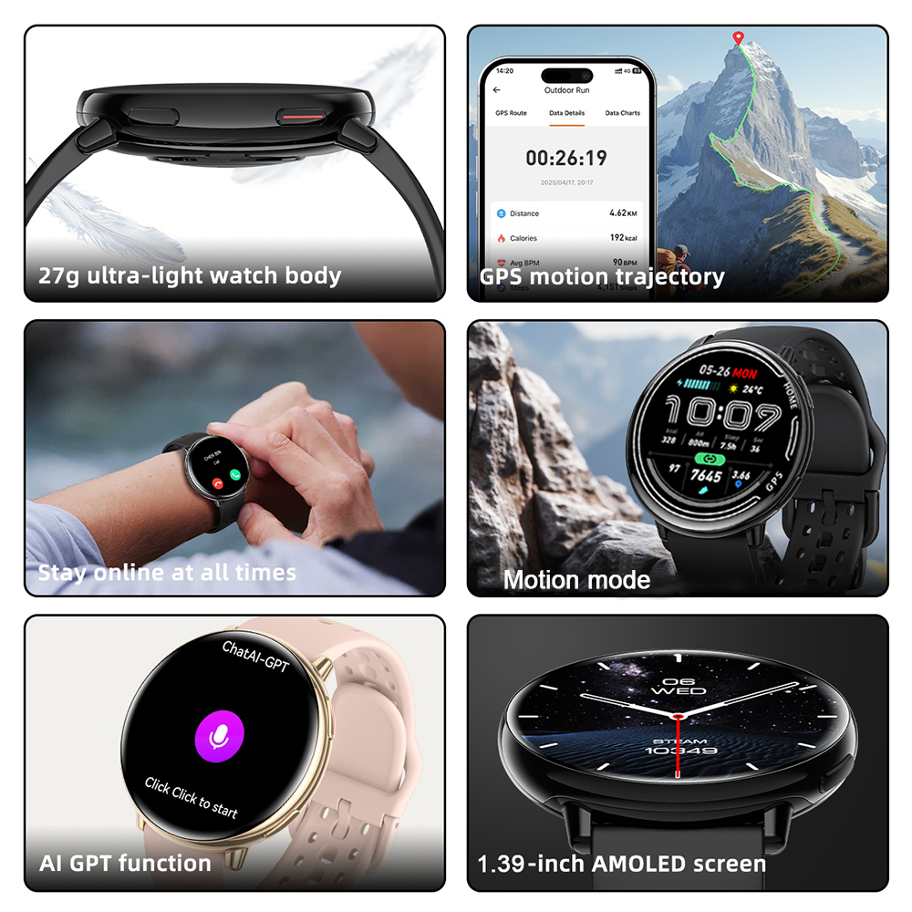 New hot GPS smartwatch 1.43 AM - Electronics Gadgets For Men review and price