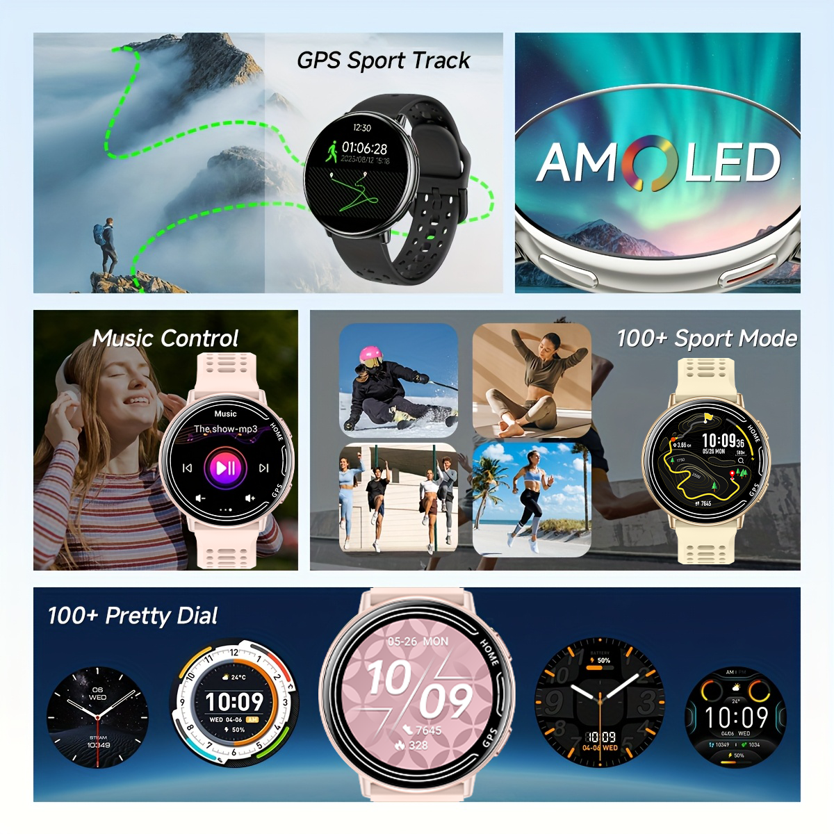 New hot GPS smartwatch 1.43 AM - Electronics Gadgets For Men review and price